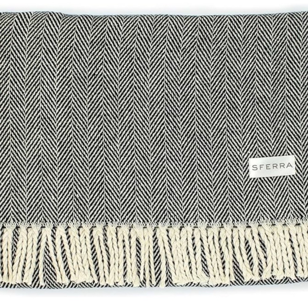 SFERRA throw blanket